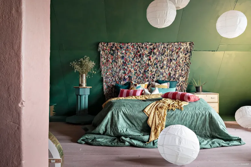 色彩斑斓的百年之家 | 独特的波希米亚风格室内设计-25