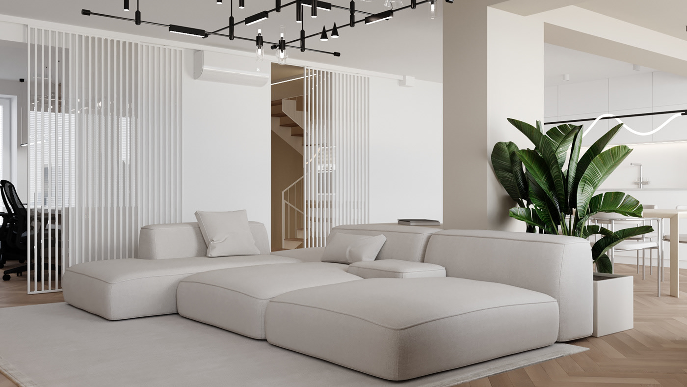 浅色系公寓设计-4