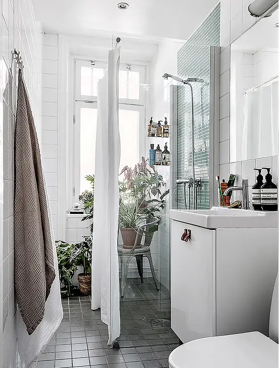 绿植光影，60 平米小公寓的视觉盛宴-15