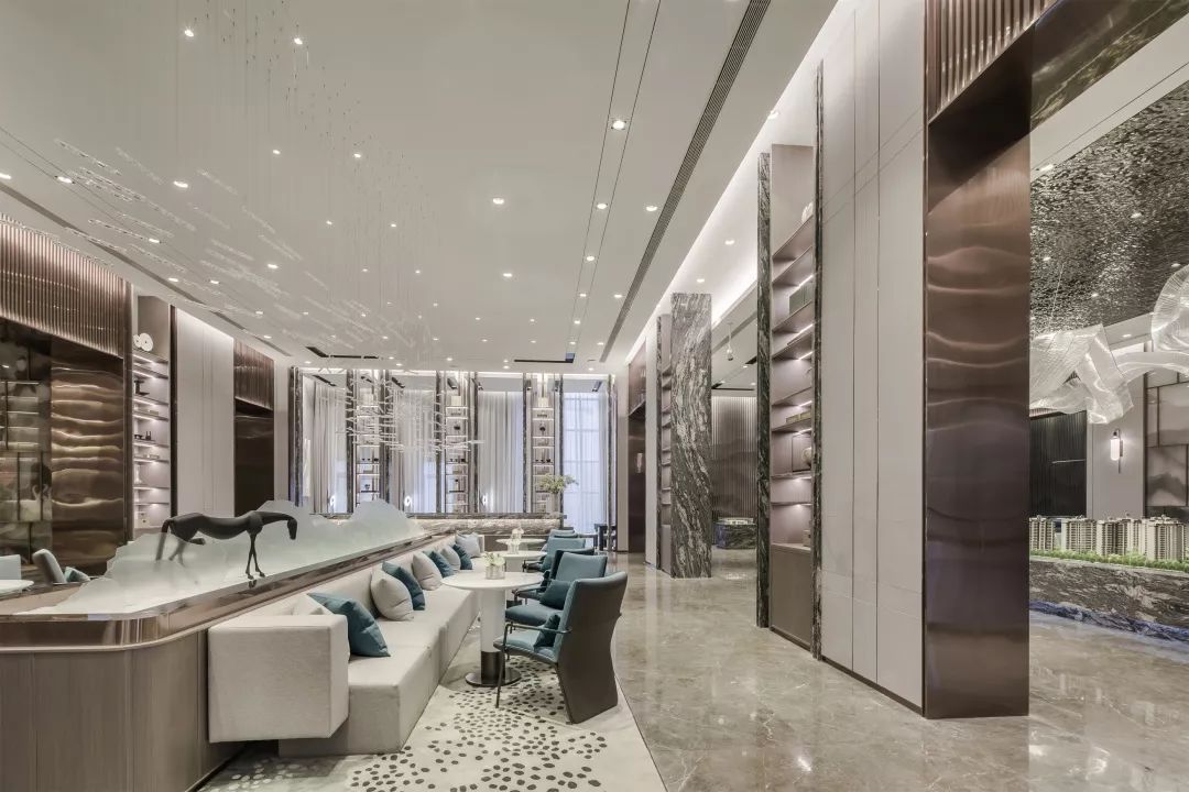 青岛天一仁和宸璟都会售楼处 | 诗意山海,东方美学-15