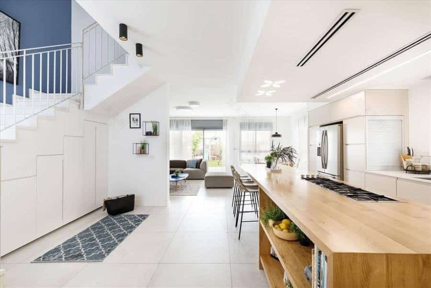 ראש העין6居室私人住宅室内设计丨מיכל גרינברג פוקס-7