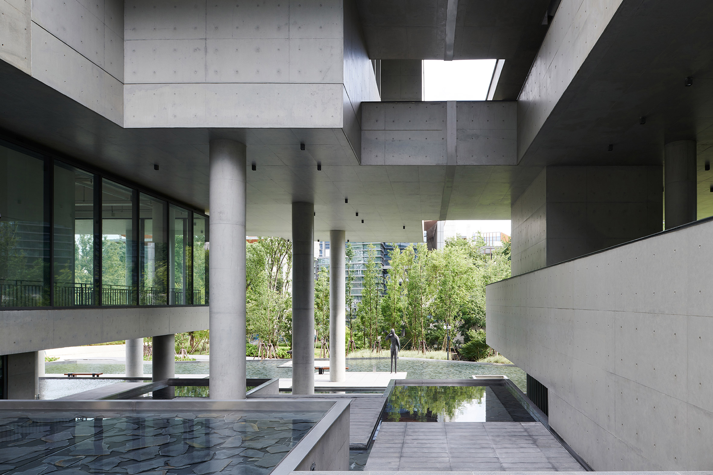 Vector Architects 打造中国成都漂浮总部，绿色庭院与空中连廊交织-22