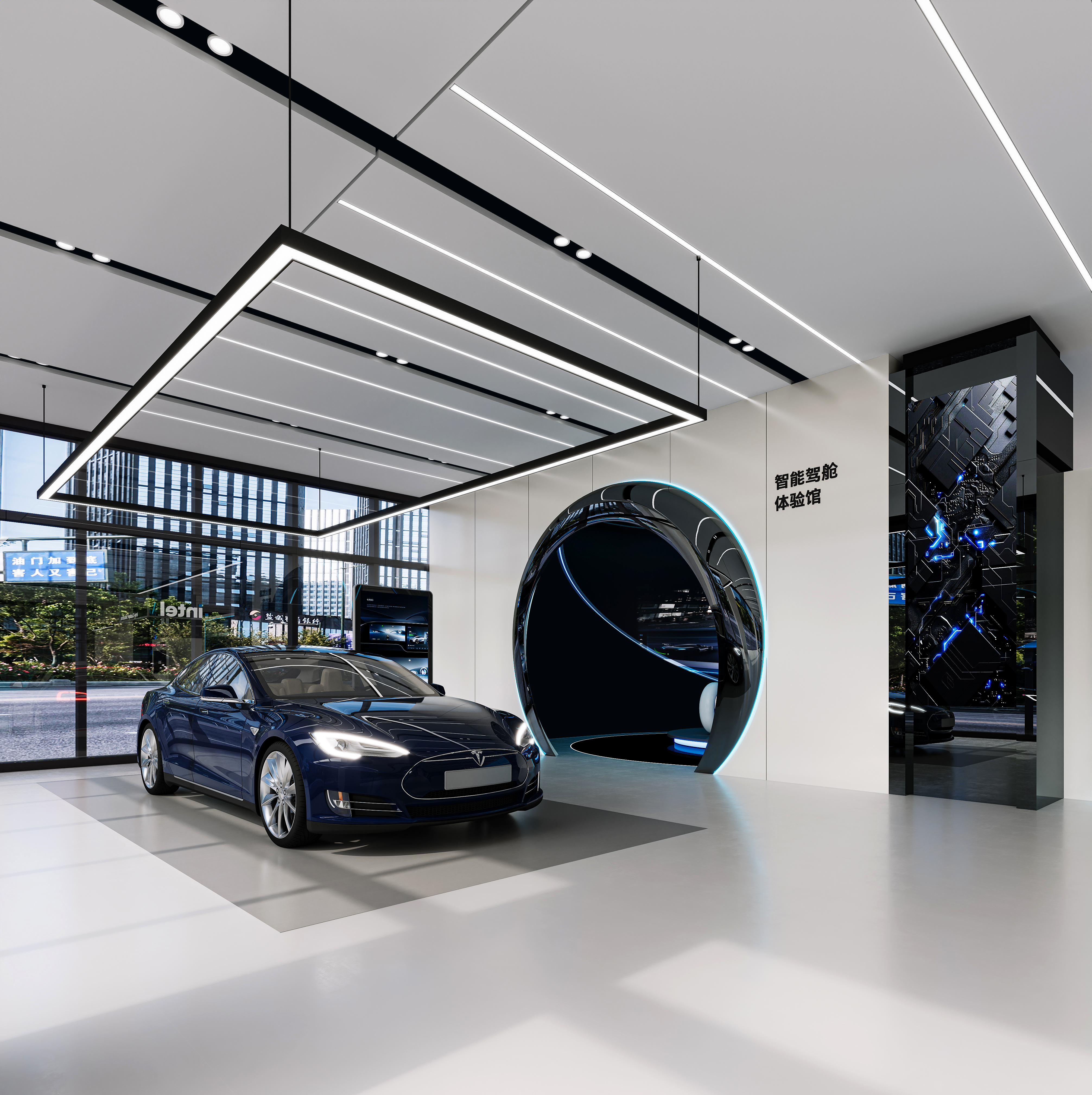 智能座舱体验馆 设计方案-4