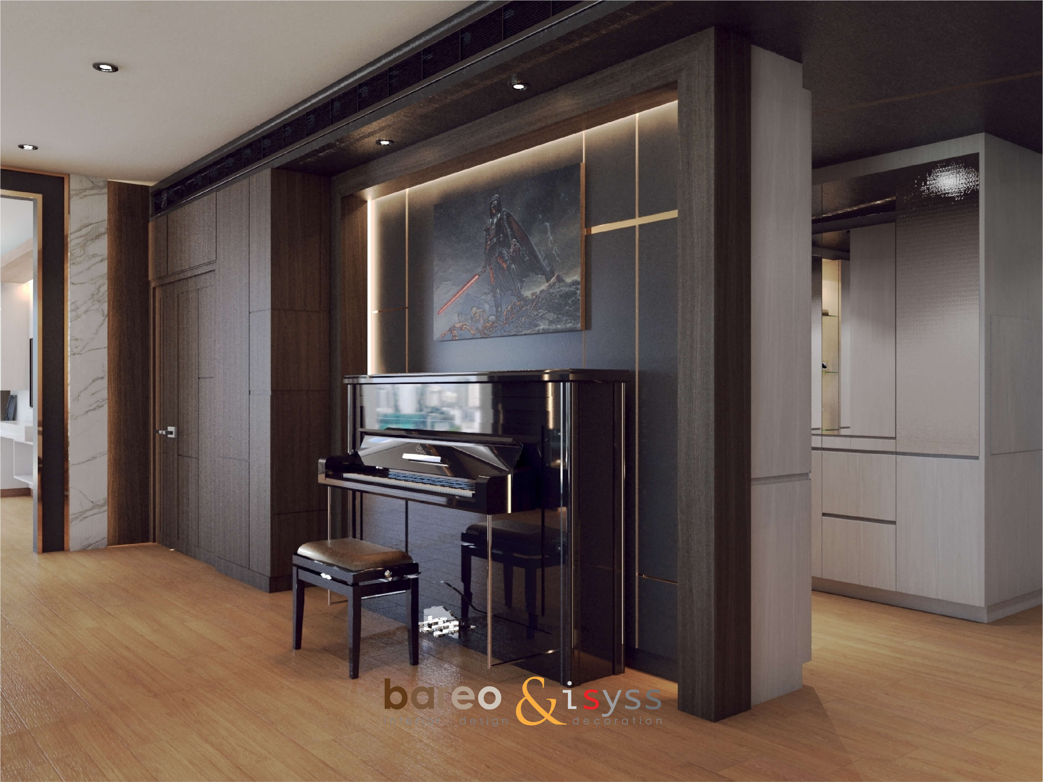 Midtown Elegancy | ออกแบบ ตกแต่งภายในคอนโด by Bareo & Isyss-8