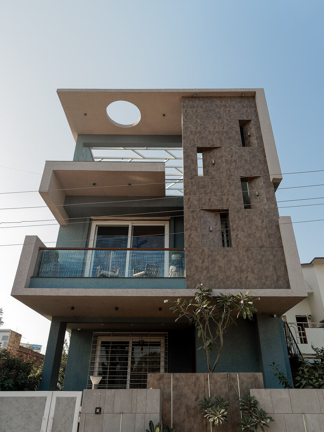 印度 Nanded 区 Chirantan 私宅丨4th Axis Design Studio-33