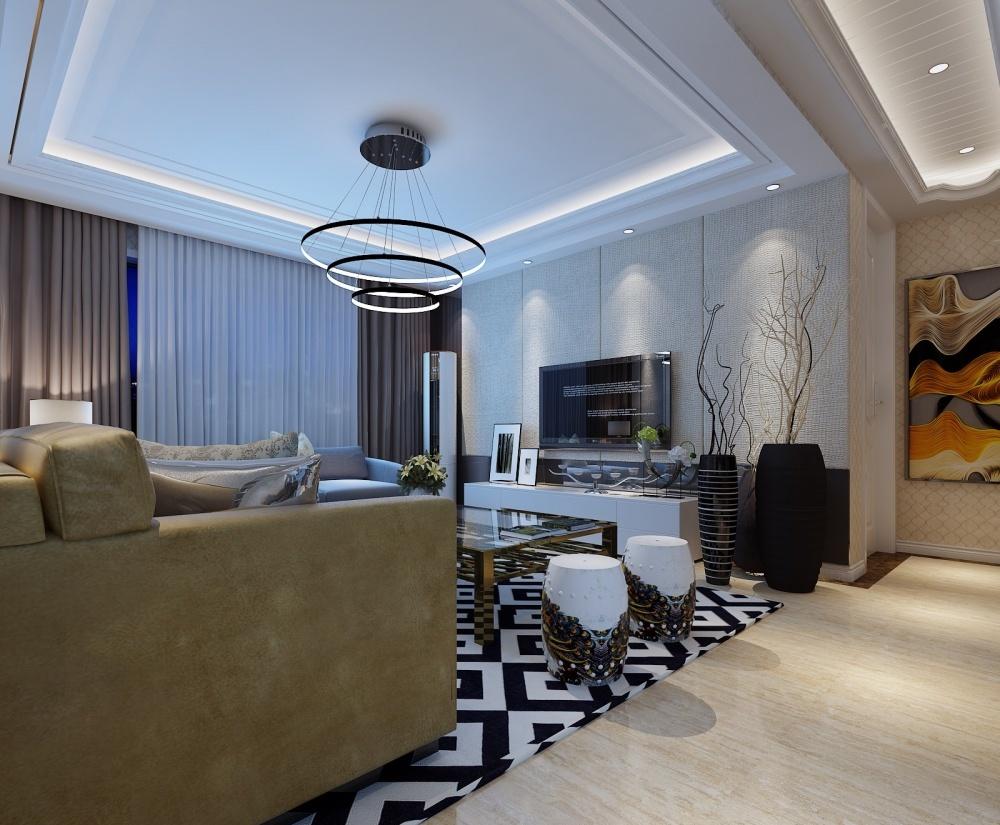 "凌宇犀地"现代轻奢家居设计-0