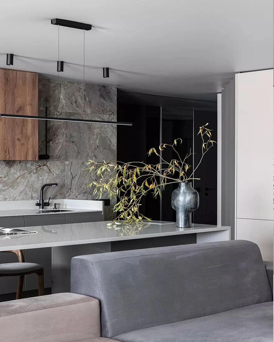 81㎡独居男人的现代空间设计-20