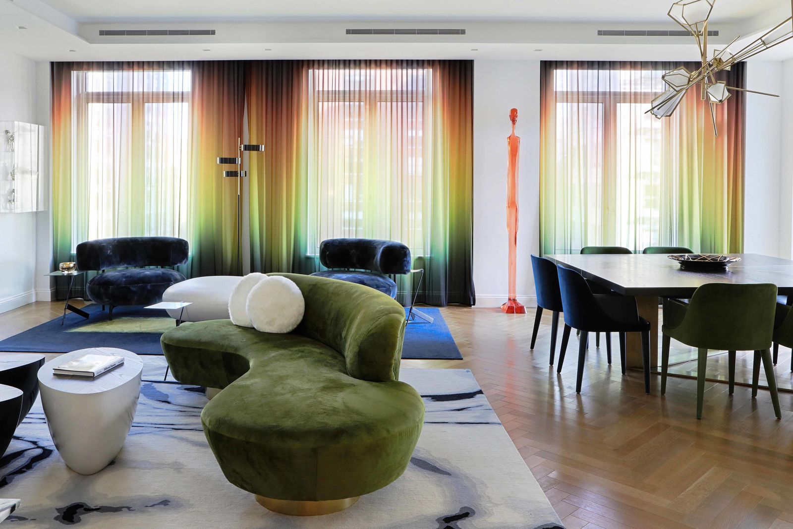 曼哈顿某住宅室内设计项目丨美国曼哈顿-25