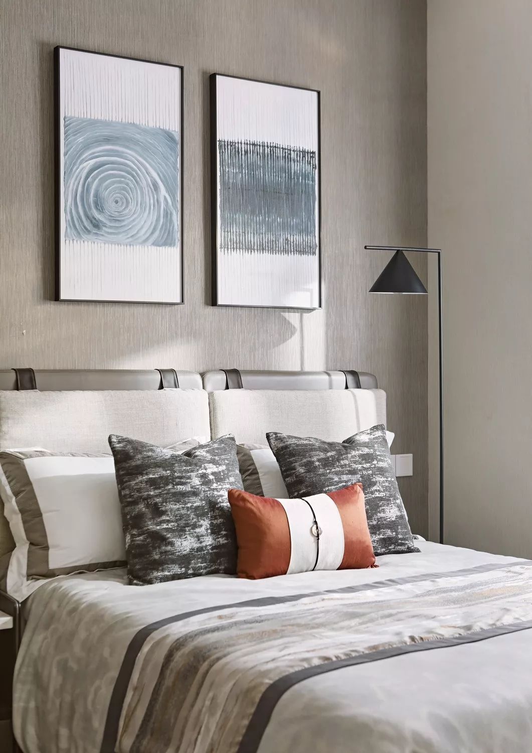 万科泉州金域滨江项目 | 新中式风格的优雅空间-29