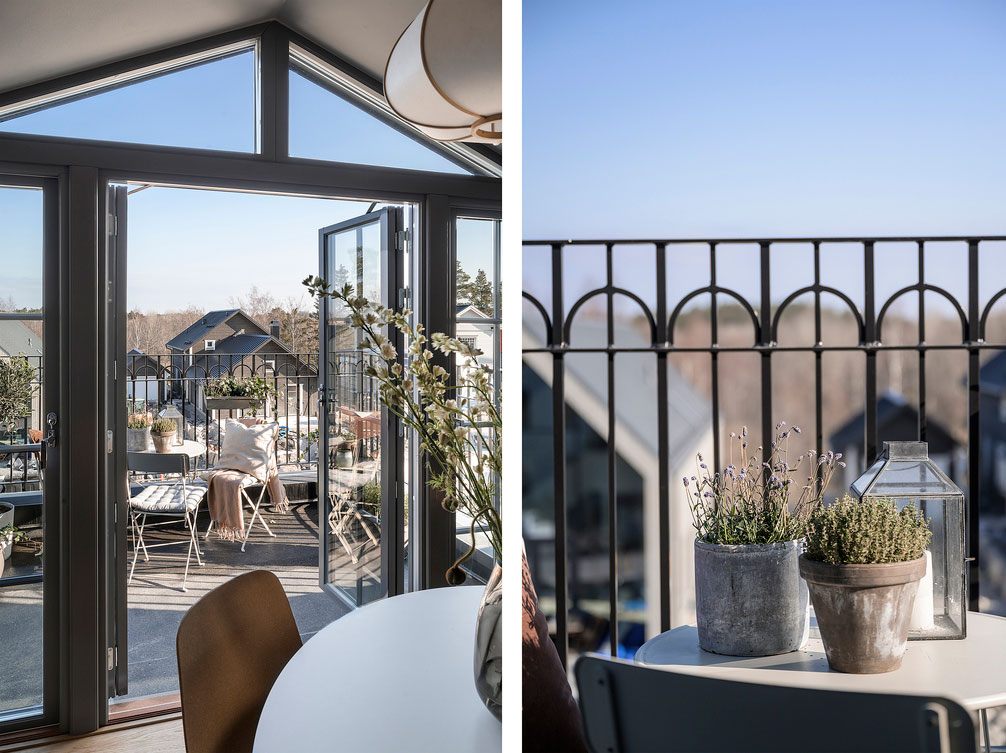 斯德哥尔摩郊区时尚阁楼设计-13