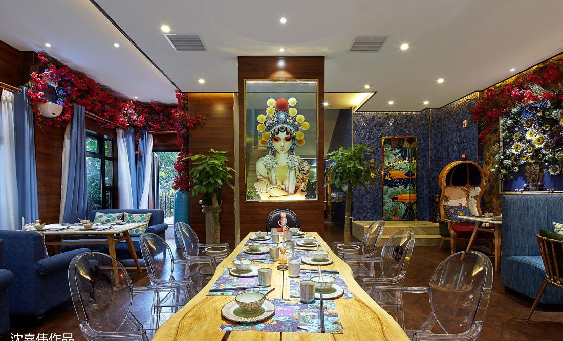 沈嘉伟设计作品—澜悦东南亚料理餐厅-5