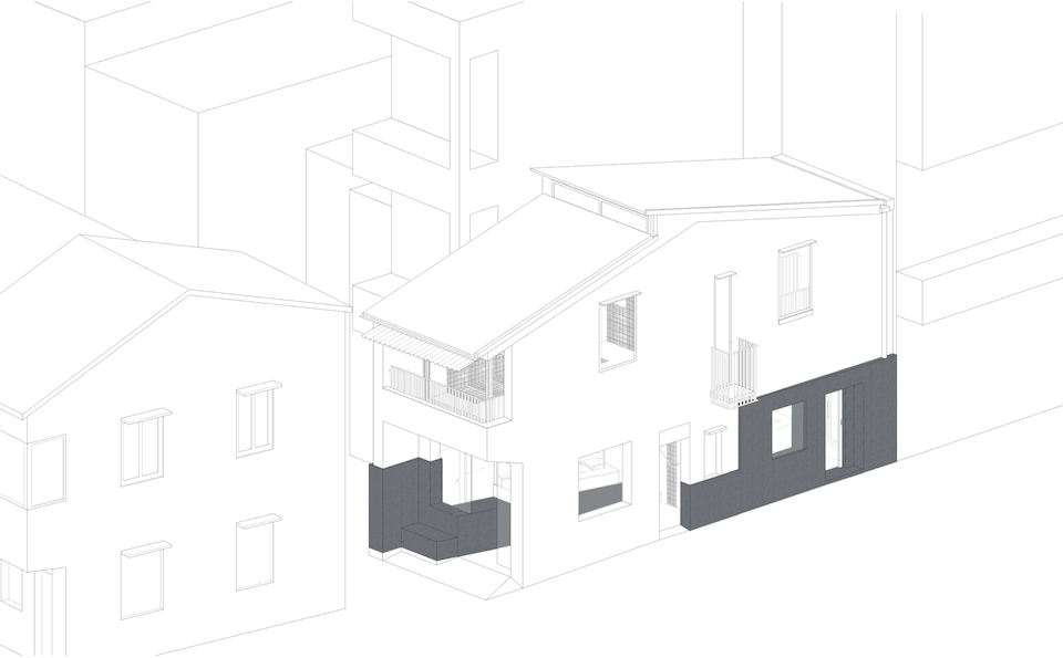 温州菜场的岔路小径 咖喱咖喱+仨井酒吧丨中国温州丨氹边建筑工作室-12