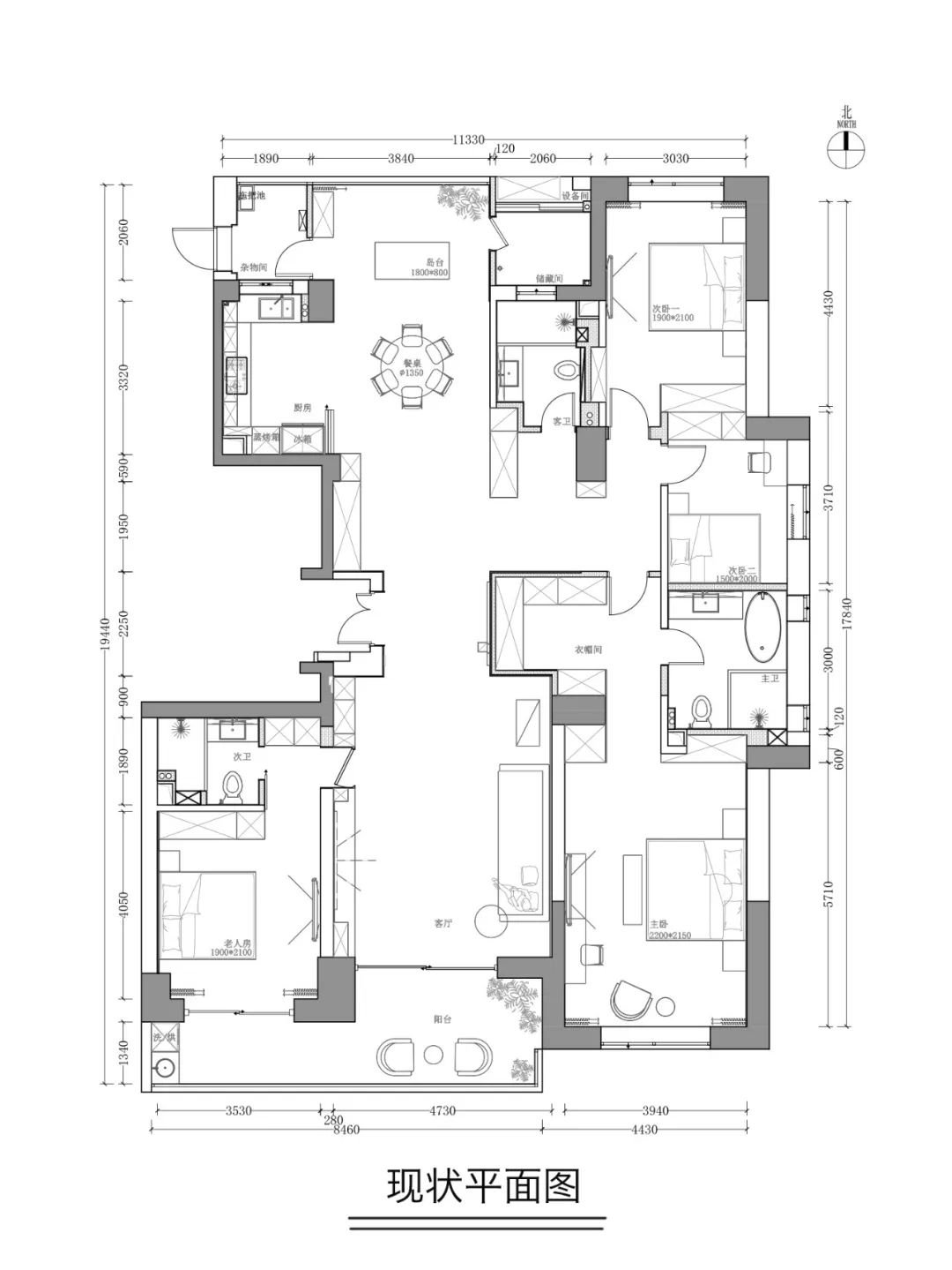 合肥绿城玫瑰园大宅设计丨中国合肥丨北岩设计-25