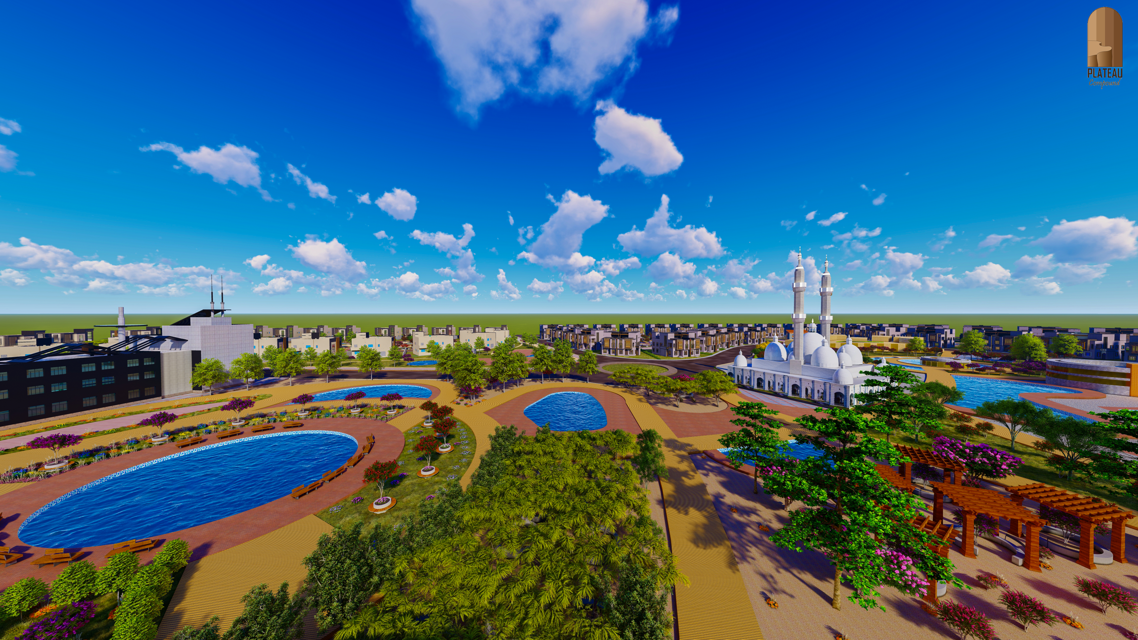 Housing Project - تصميم مجاورة سكنية-13