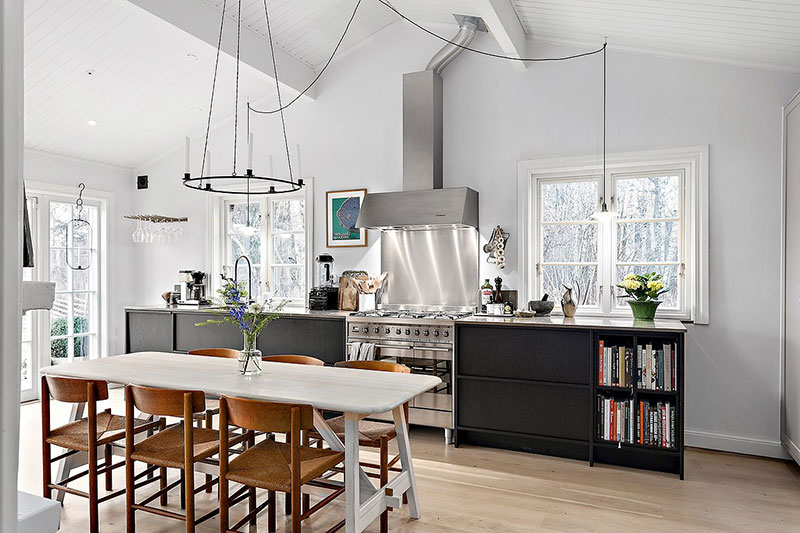 瑞典简约乡村小屋，经济实惠的舒适空间-8