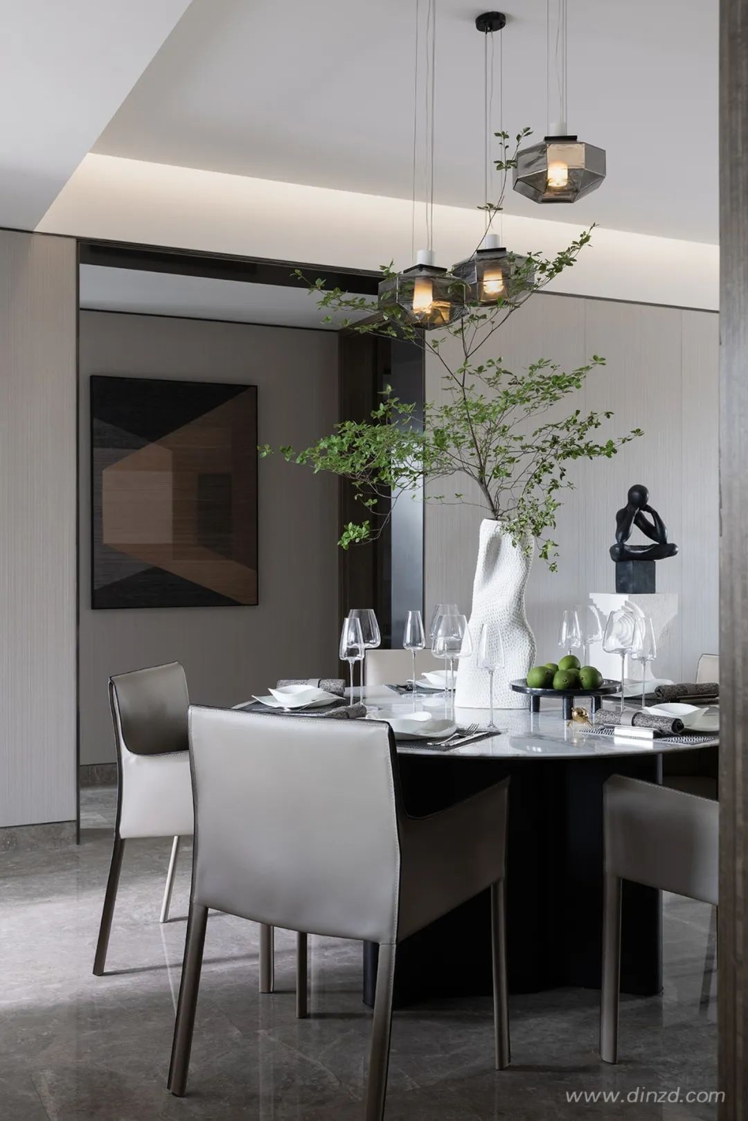 上海老西门中海建国里 154 户型样板房 | 品奢主义生活空间-25