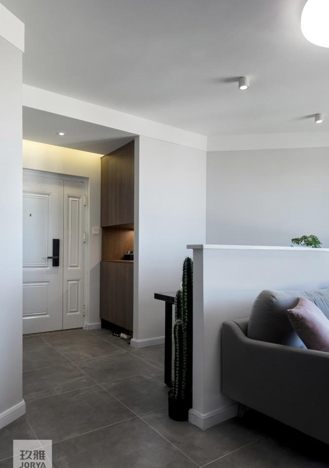 玖雅平层设计 | 异形客厅的完美破局-0
