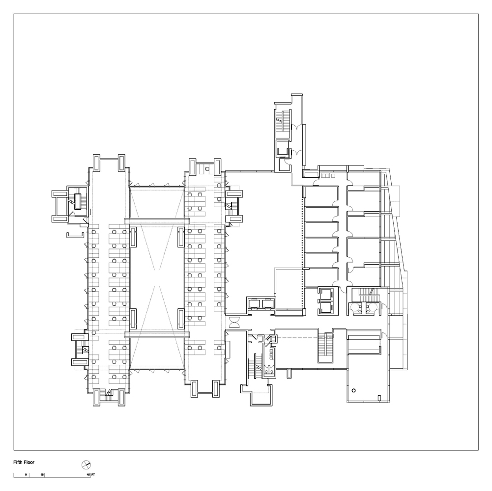 Yale University History of Art - Arts Library Building Richard Meier-9