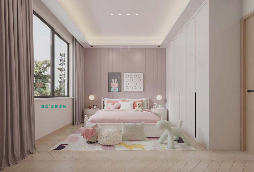 现代极简风暖色系丨中国衢州丨圣都家居装饰有限公司-14