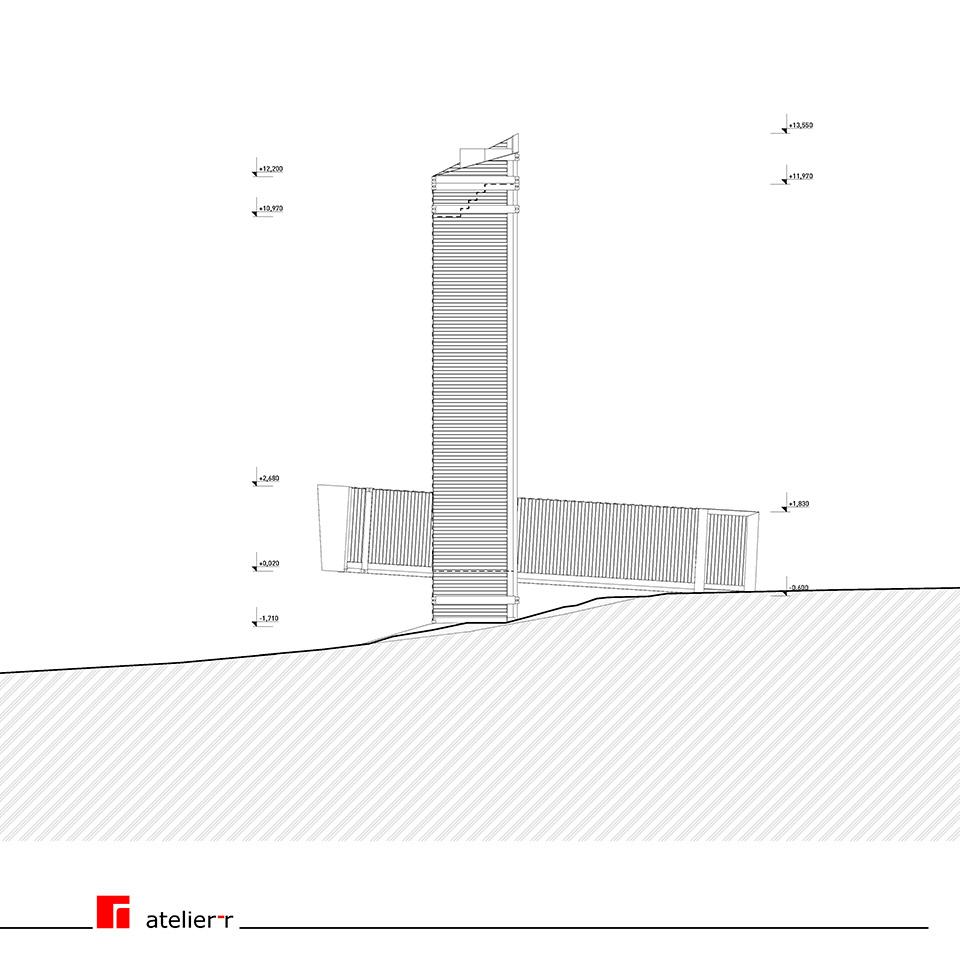 利托米什尔之上瞭望塔丨捷克丨atelier  r-65