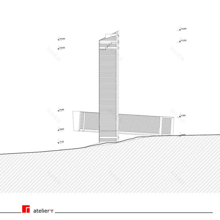 利托米什尔之上瞭望塔丨捷克丨atelier r-65