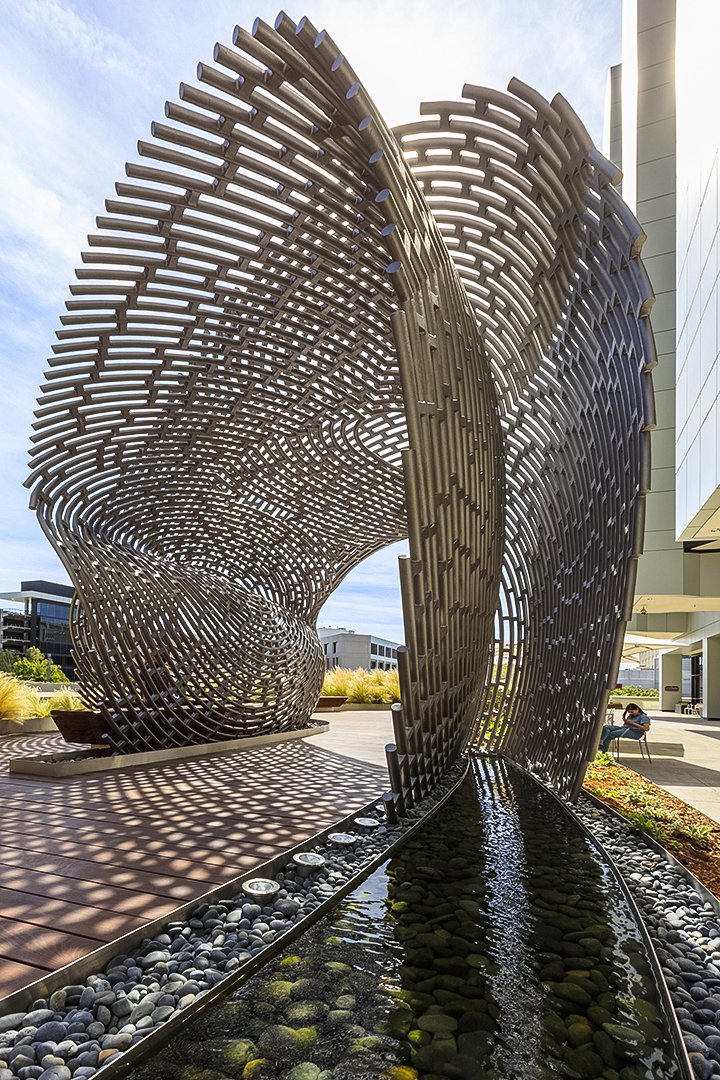 洛杉矶Cedars-Sinai医疗中心屋顶花园丨AHBE Landscape Architects-18