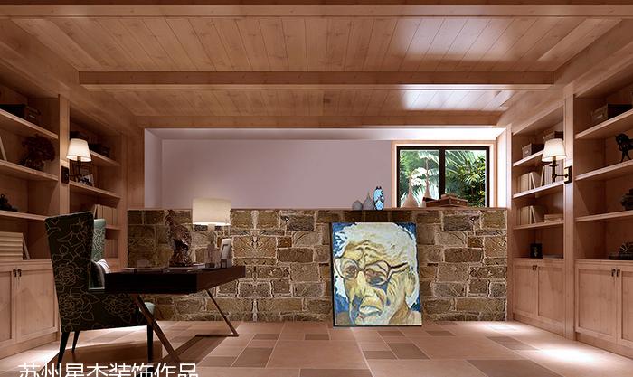 黄金矿石玄关立柱,打造自然韵味空间-7