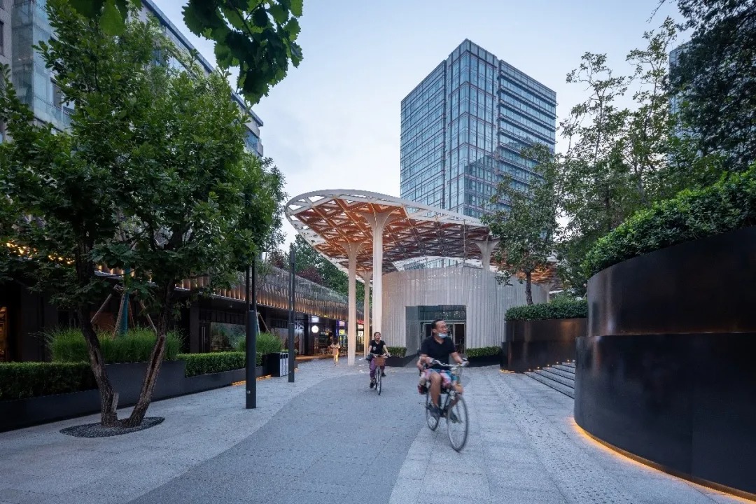 UMS里表都会丨北京朝阳区三元桥里巷InStreet 景观设计 丨中国北京-3