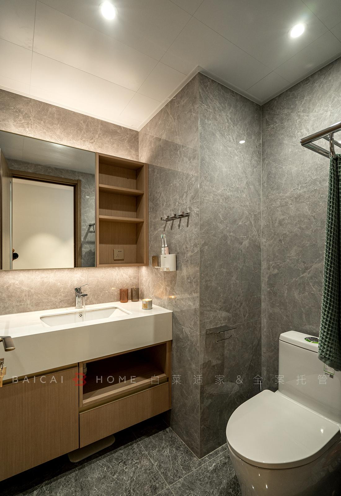 珠海板樟山新中式家居，三代同堂的东方美学之家-62