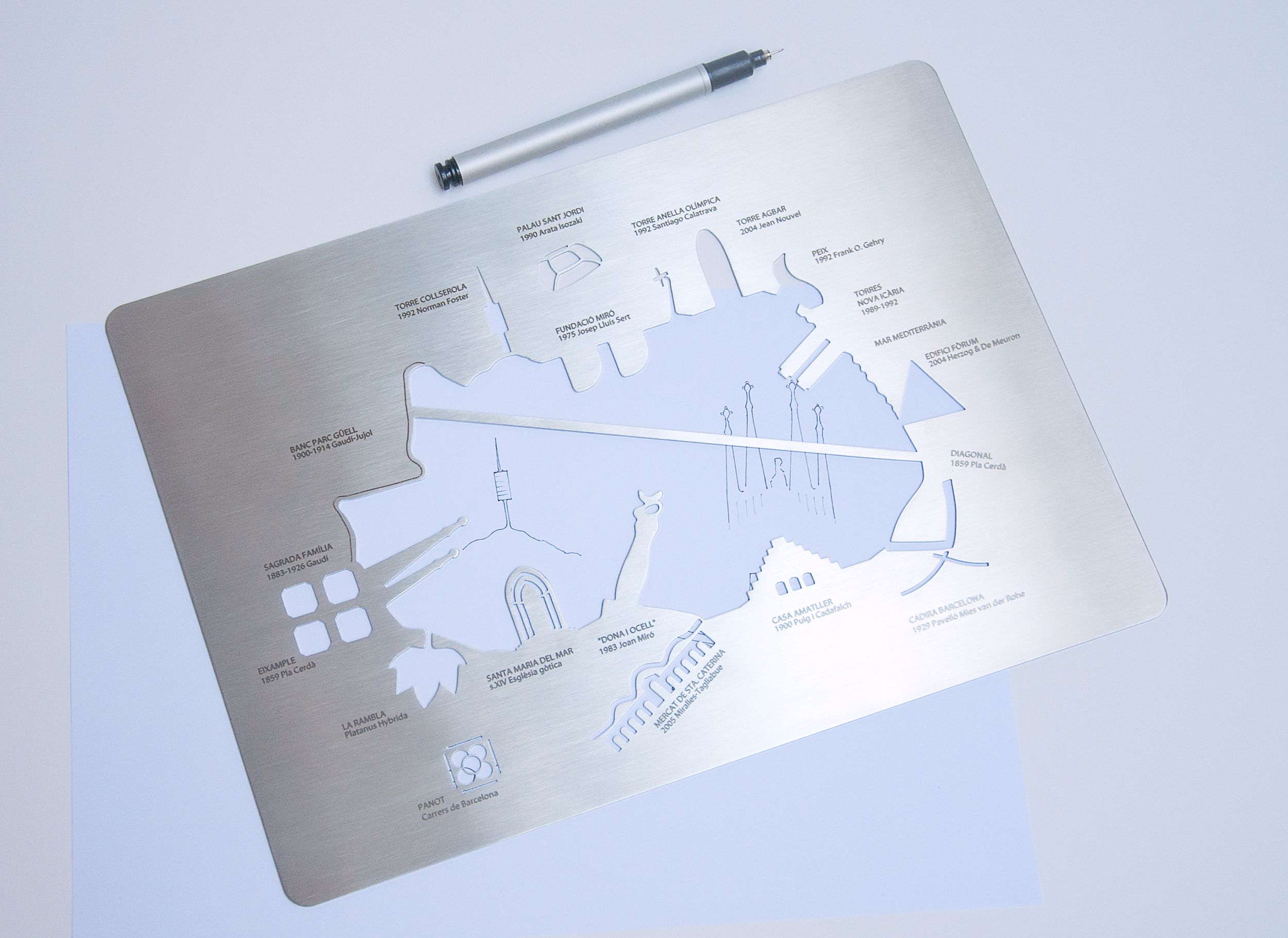 PLANTILLA BARCELONA（巴塞罗那模板）丨西班牙巴塞罗那-8