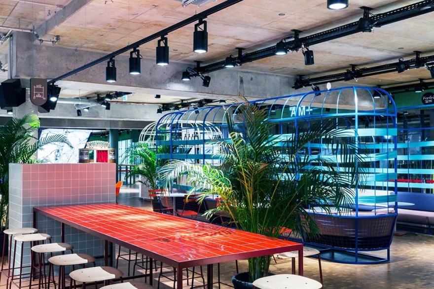 德国KANTINI新型社交型餐饮空间丨德国柏林丨Studio Aisslinger-20