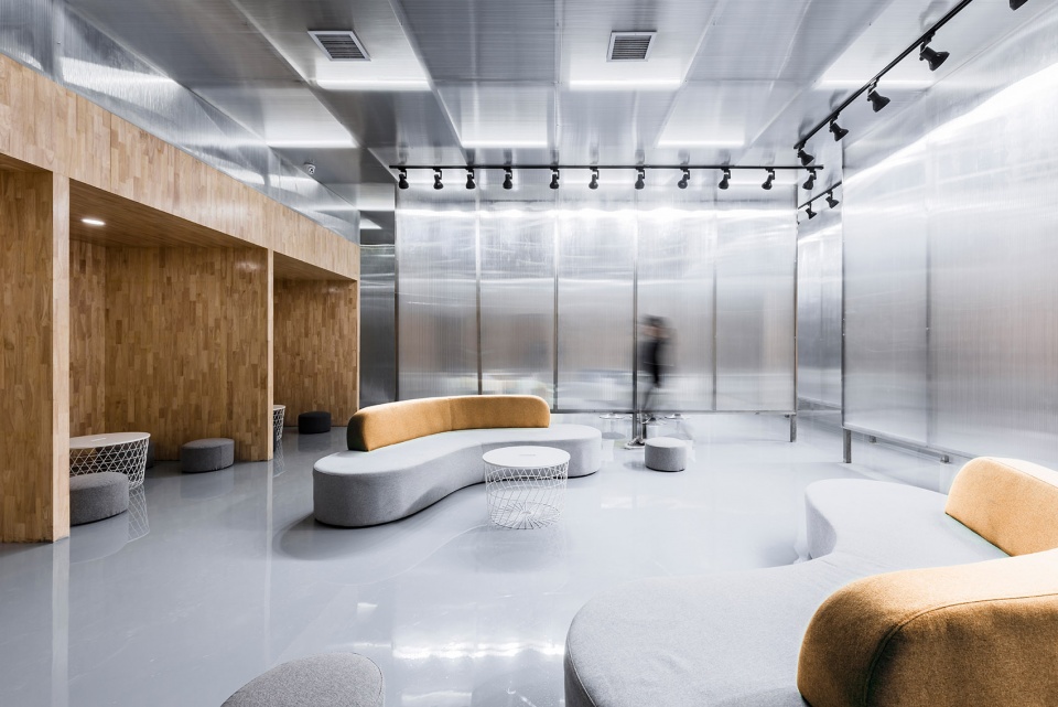 模糊的“墙”·杜雅汽车特效涂料系统陕西服务站空间设计-18