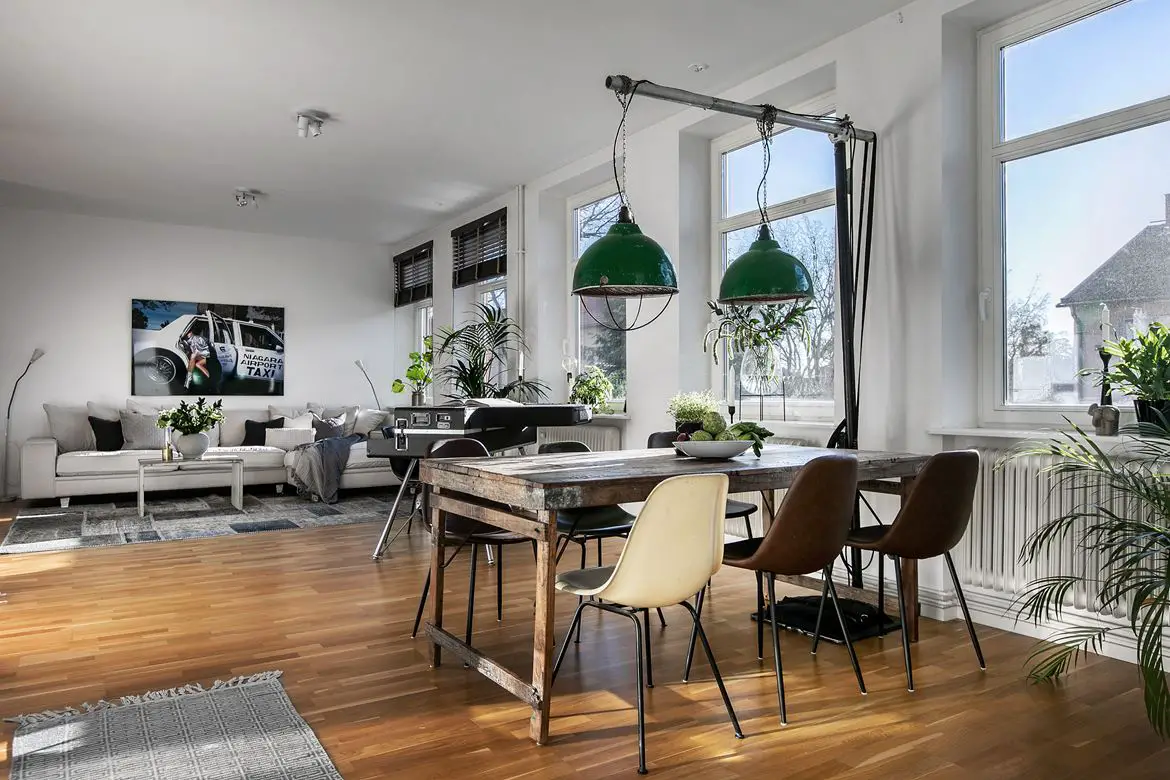 瑞典家庭公寓的创意设计亮点-1