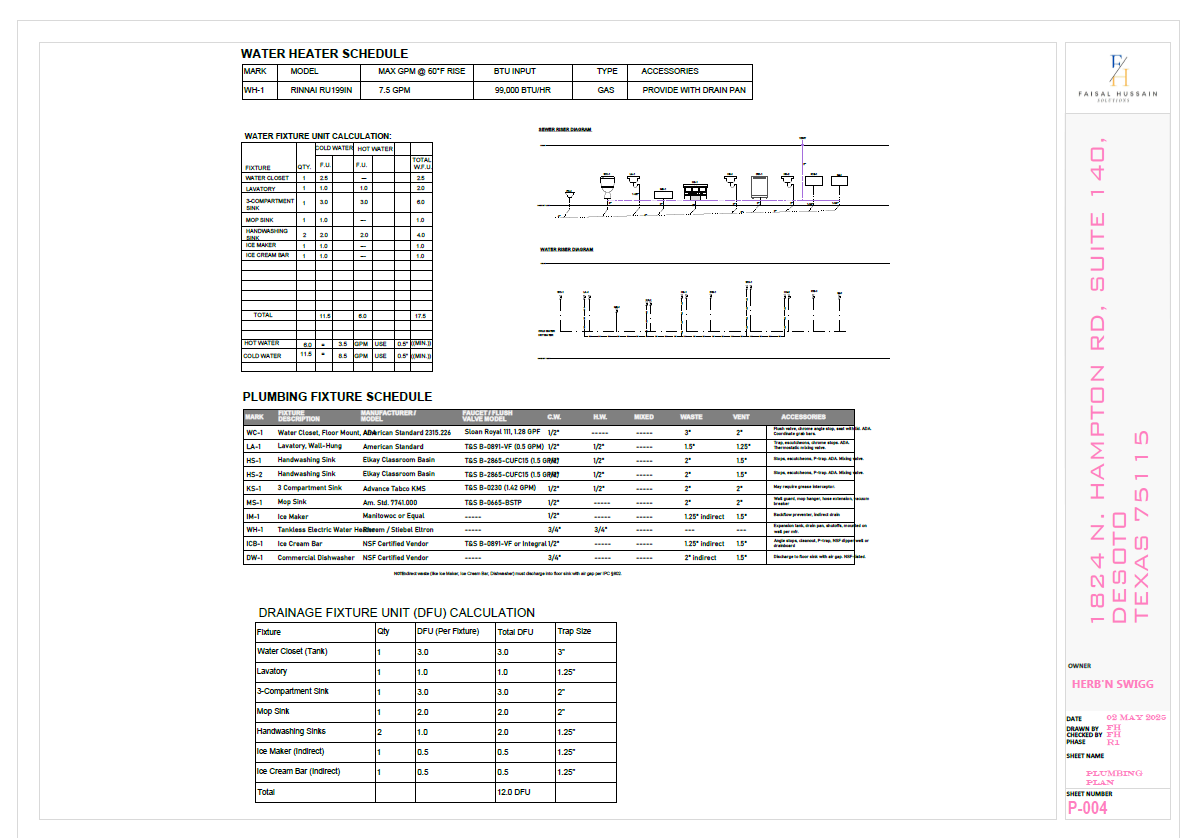 MEP Design For Juice Bar in Taxes-5