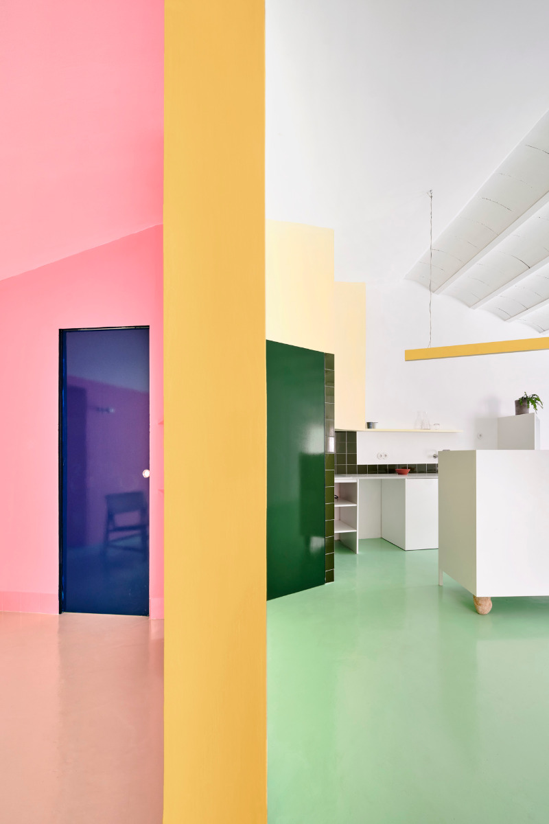 巴塞罗那旧谷仓改造成住宅项目丨西班牙巴塞罗那丨h3o Architects-26