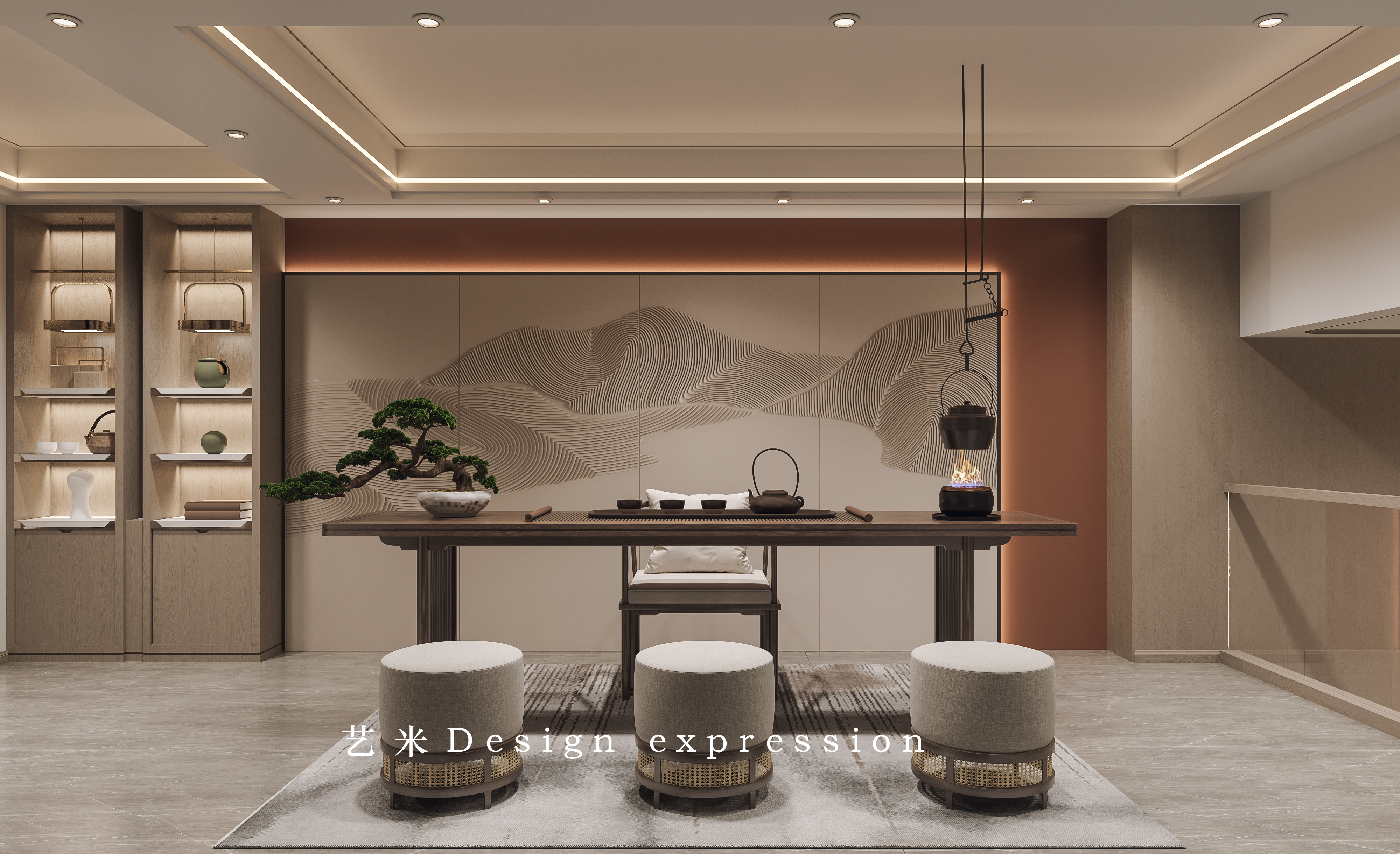 新中挑空别墅-艺米效果图-2