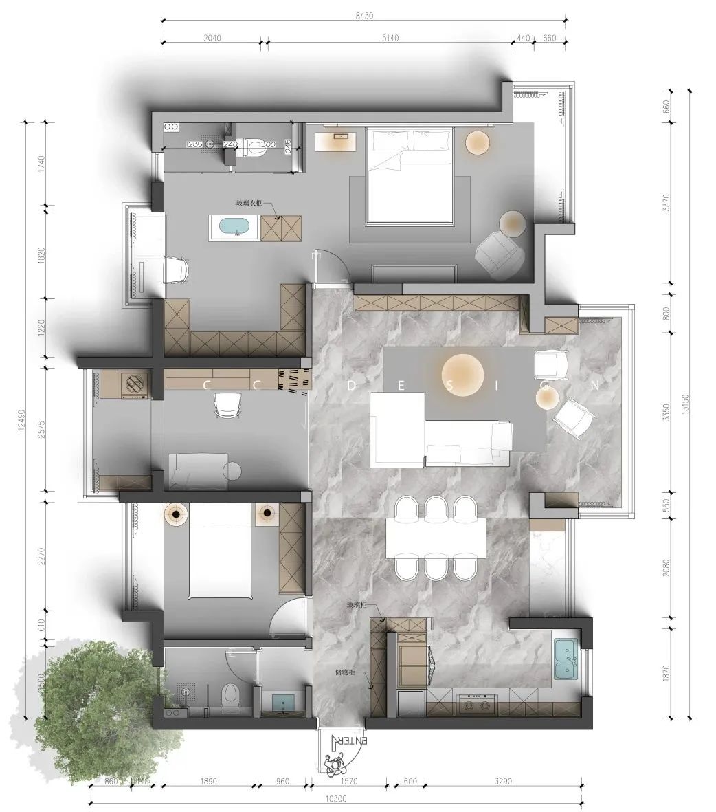 叠影 · 现代原木风住宅丨中国柳州丨CC DESIGN-39
