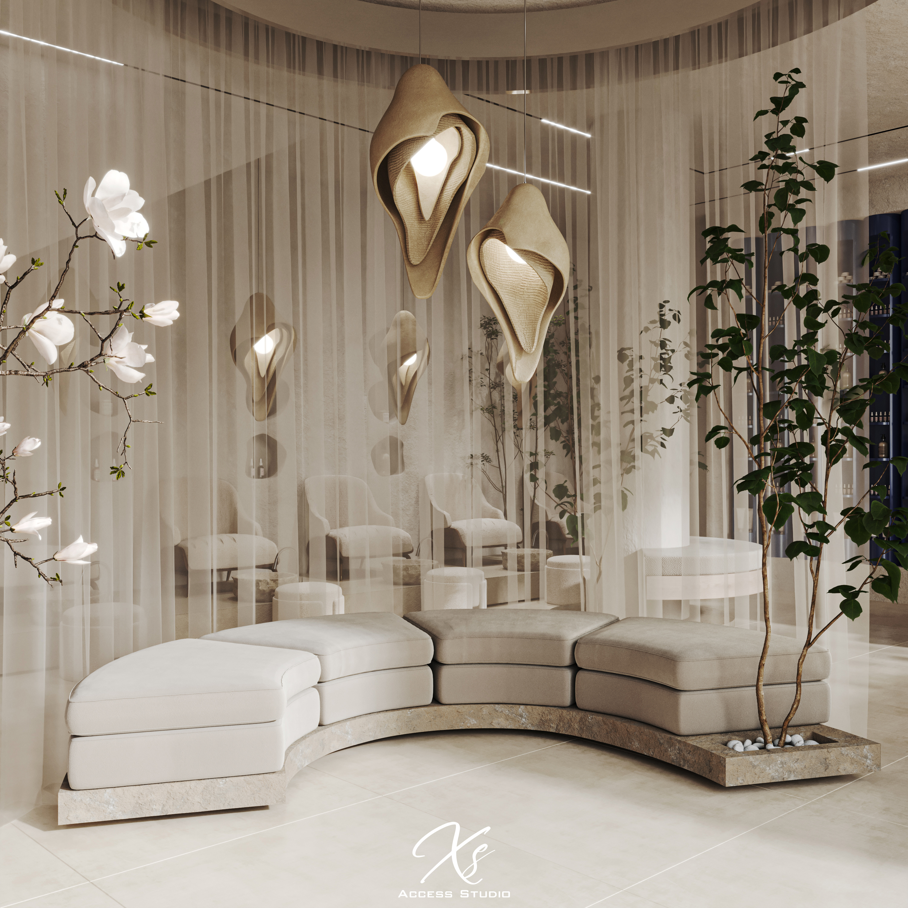 Gorgeous Beauty Salon 室内设计-8