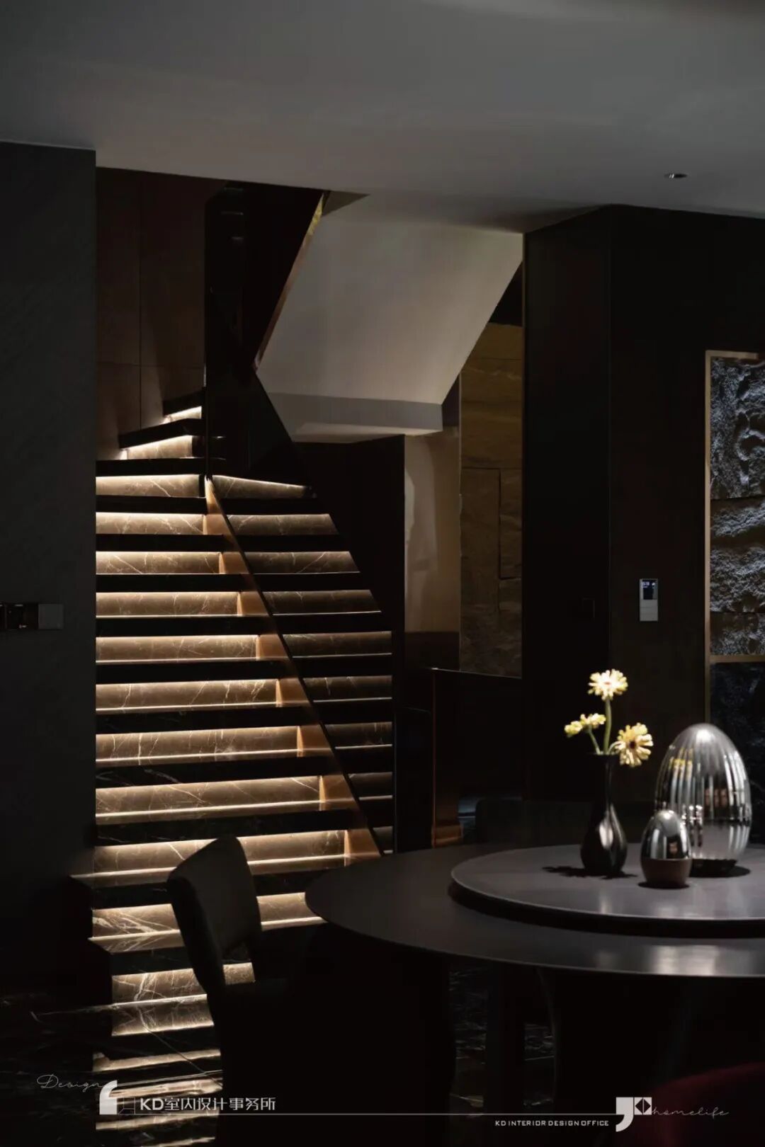 嘉景湾轻奢合院别墅软装进场拍摄「小时代」丨中国重庆丨KD室内设计事务所-54