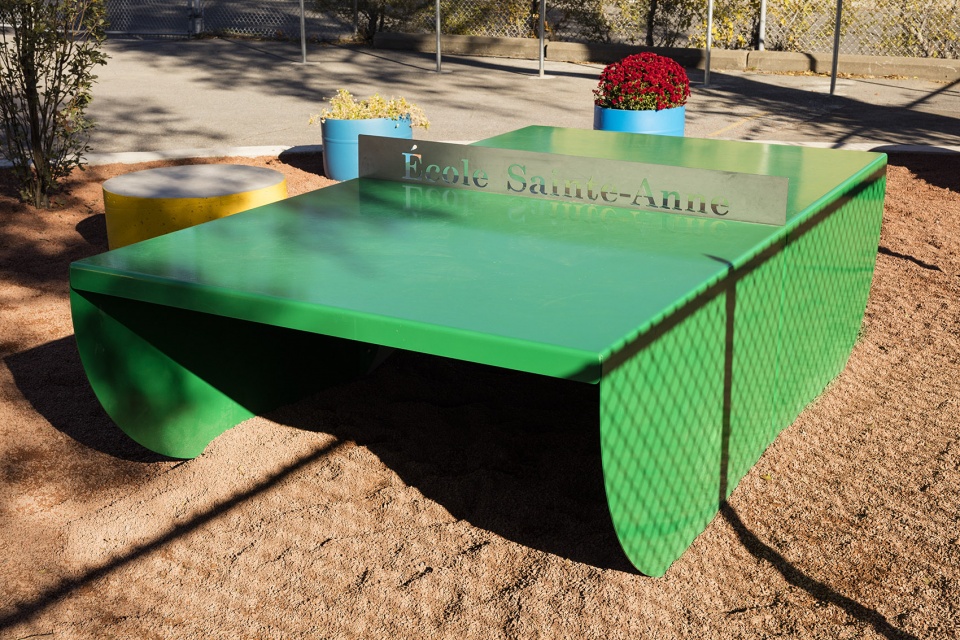 加拿大École Sainte-Anne 小学活力户外空间-35