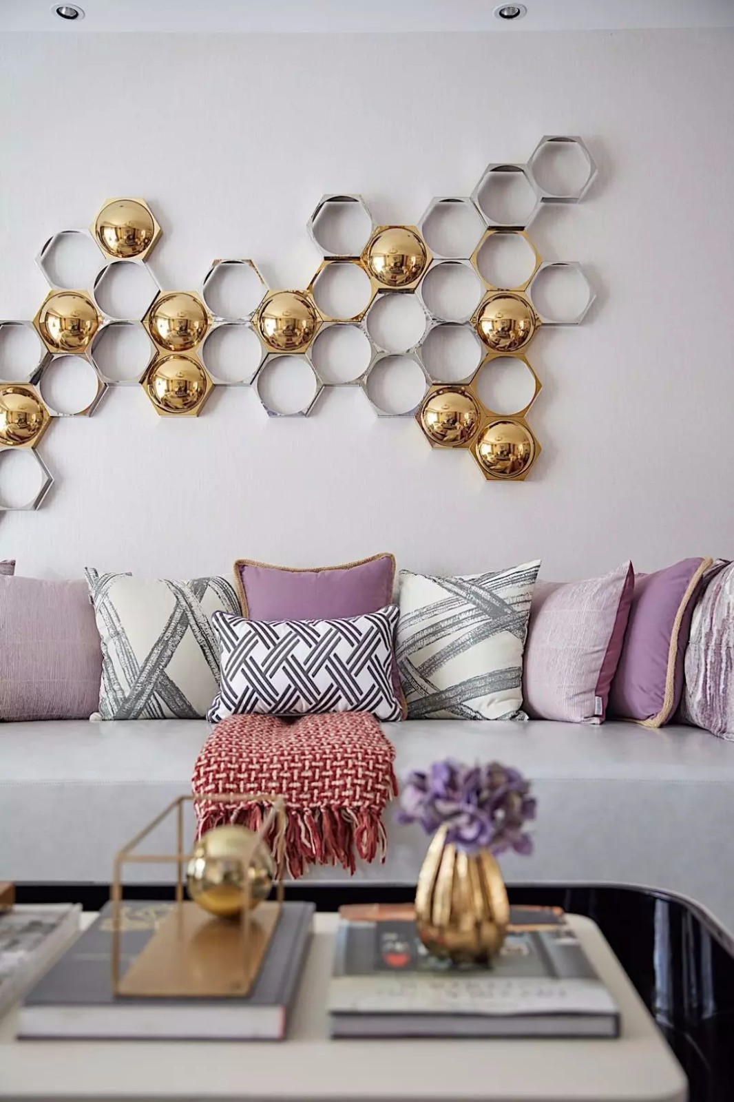 115㎡现代轻奢住宅  印象空间设计-4