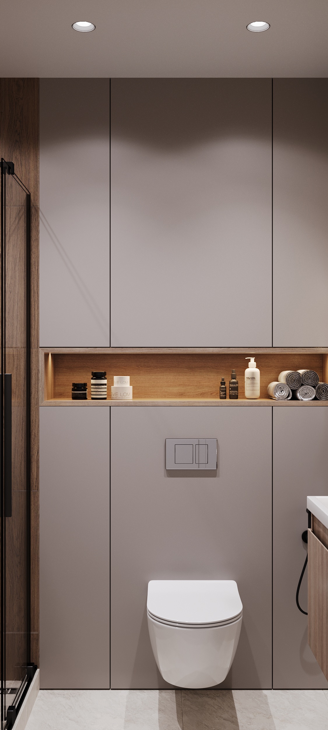 ЖК Домашний 浴室设计丨俄罗斯秋明丨Elena Aksenowa-12