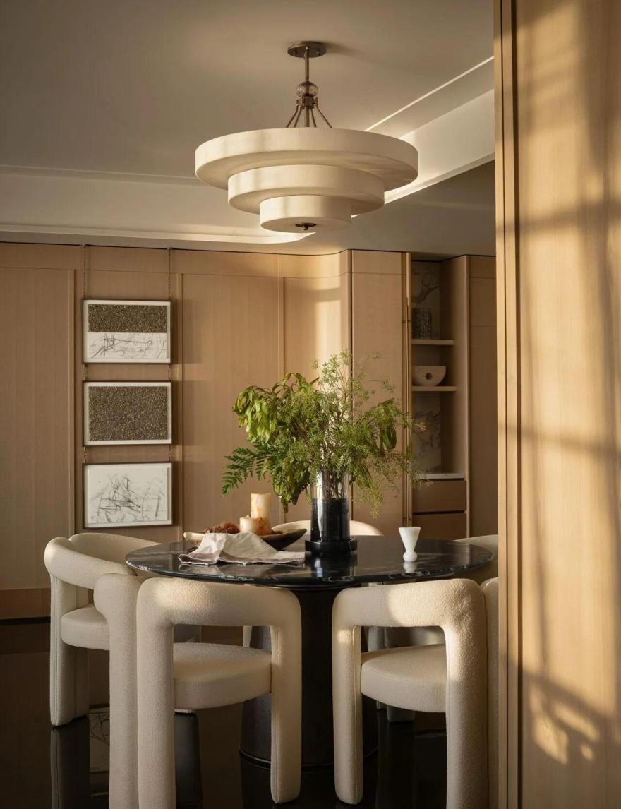 重庆长嘉汇跃层291m²样板间丨中国重庆丨硬装北山造所HAO STUDIO,软装元禾大千-12