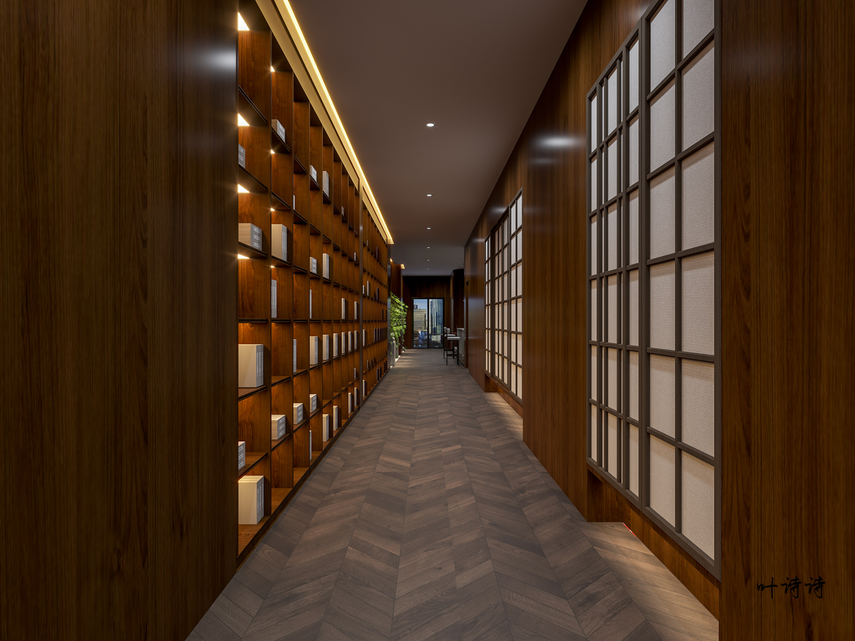 朴隐山居茶楼设计-3