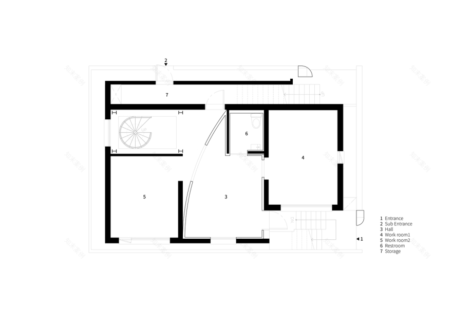 首尔弘大街区复式公寓设计丨韩国首尔-8