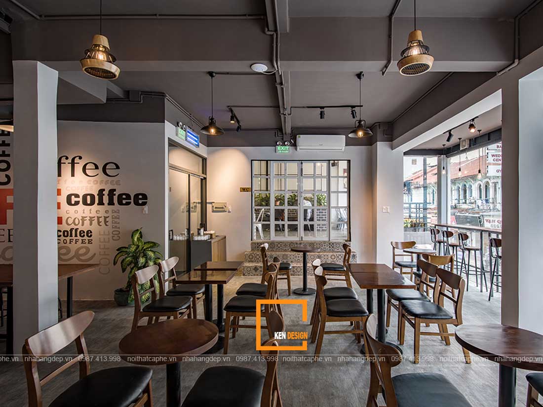 Thủ Đức咖啡店装修工程丨越南胡志明市丨KenDesign-33