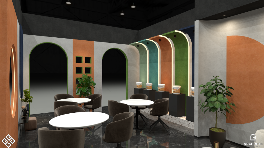 Paintra 利比亚展位设计丨Archrete Consultancy-6