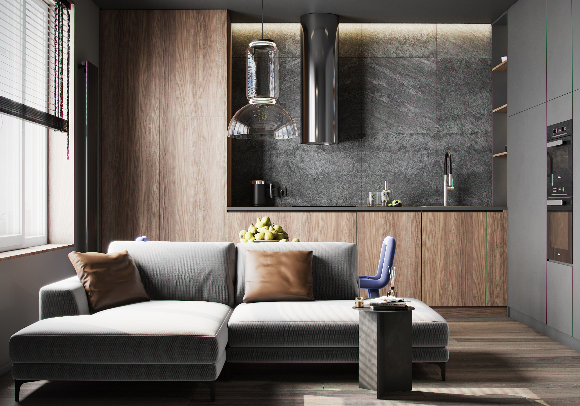 ZHK "Fonvizinsky" 公寓室内设计丨乌克兰哈尔科夫-7