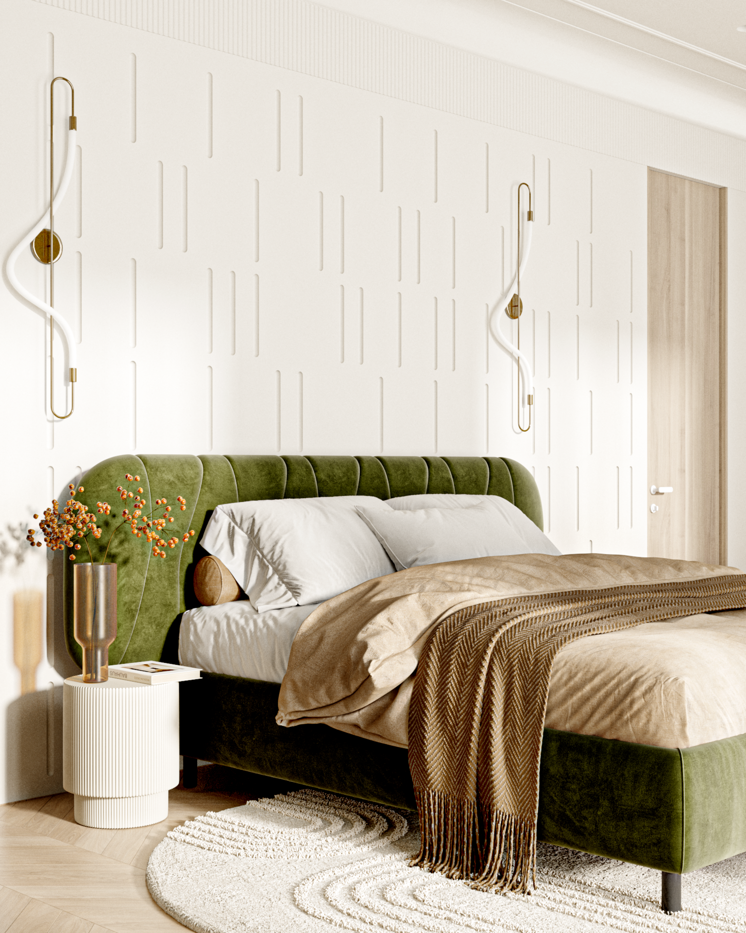 欧式二居室室内设计丨Attico Interiors-22