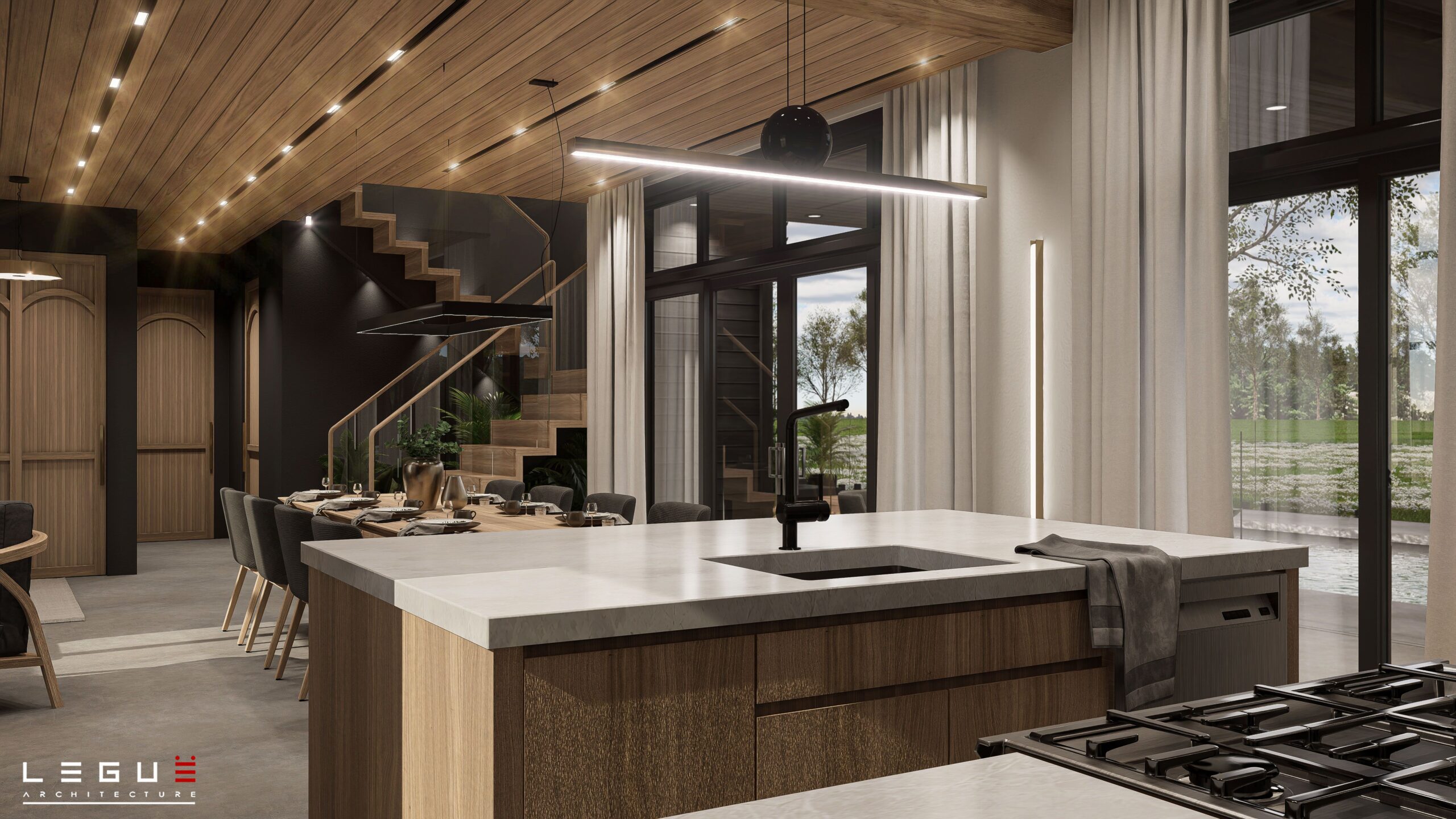 房屋平面图 Ë·252丨Leguë Architecture-20